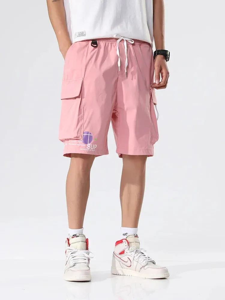 Summer ELASTIC WAIST Cargo Shorts