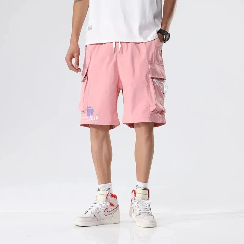 Summer ELASTIC WAIST Cargo Shorts
