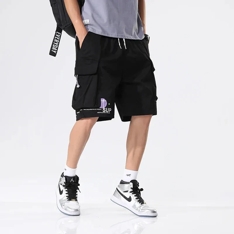 Summer ELASTIC WAIST Cargo Shorts
