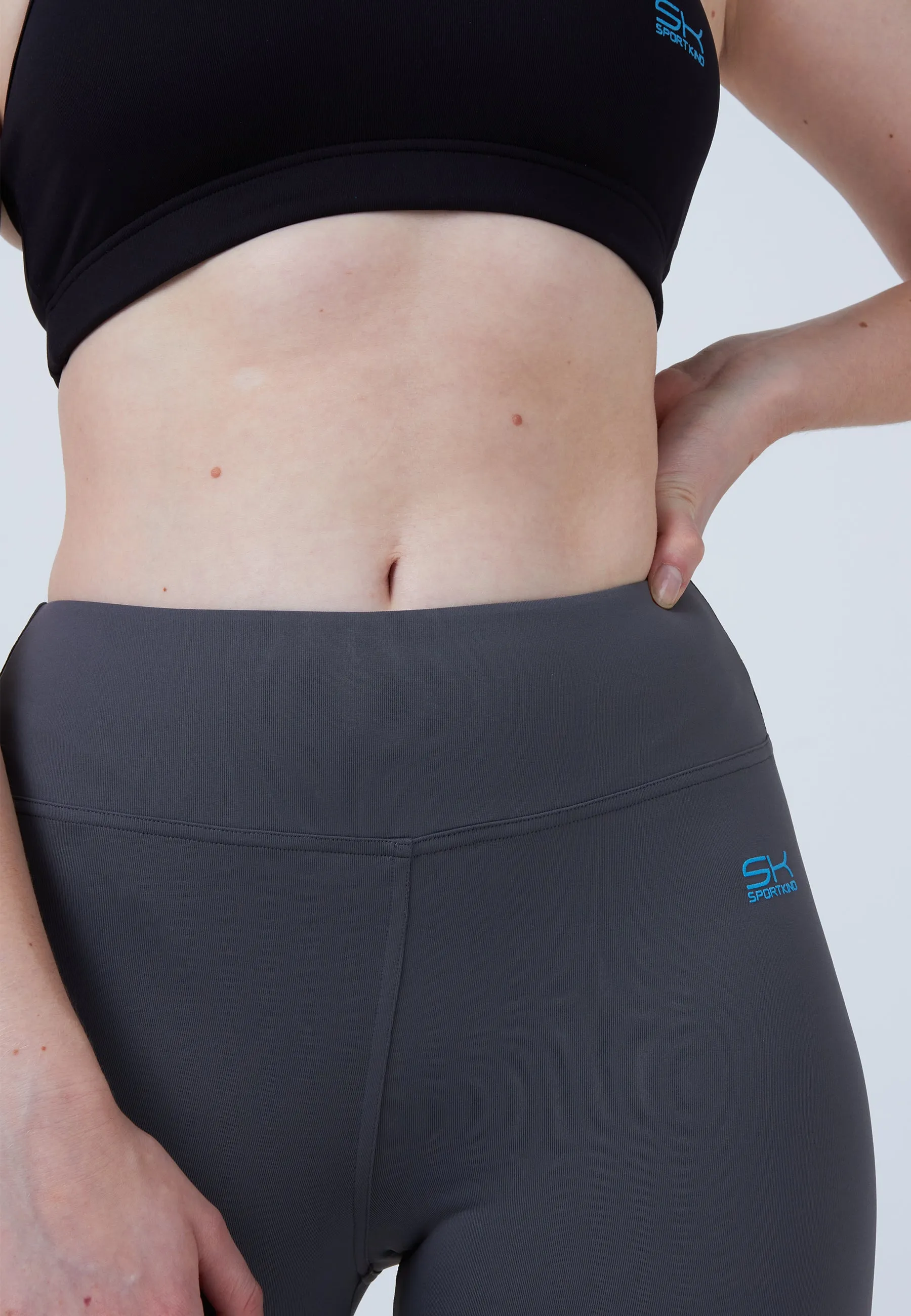 Tennis Short Tights, Cycling Shorts, grey