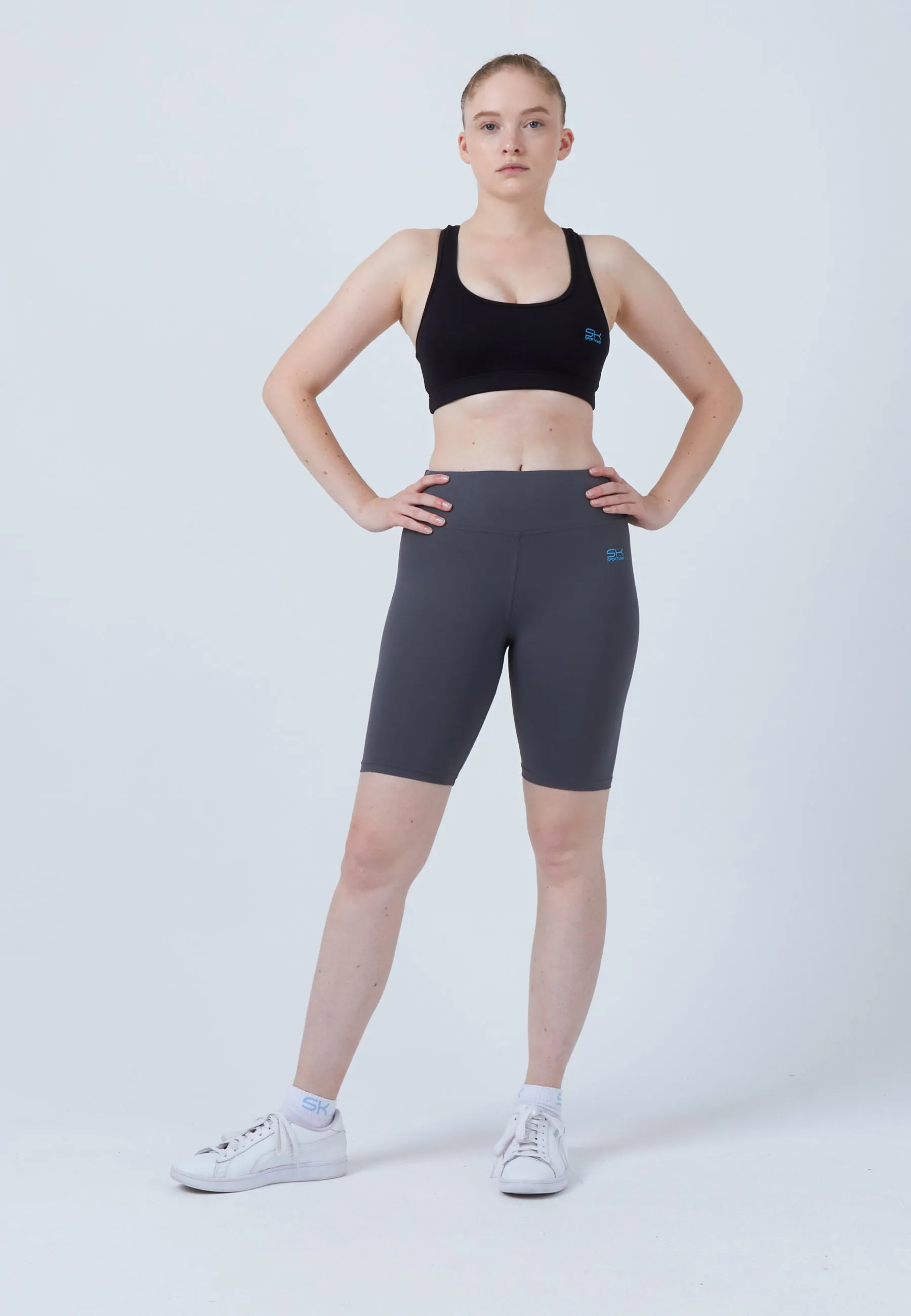 Tennis Short Tights, Cycling Shorts, grey