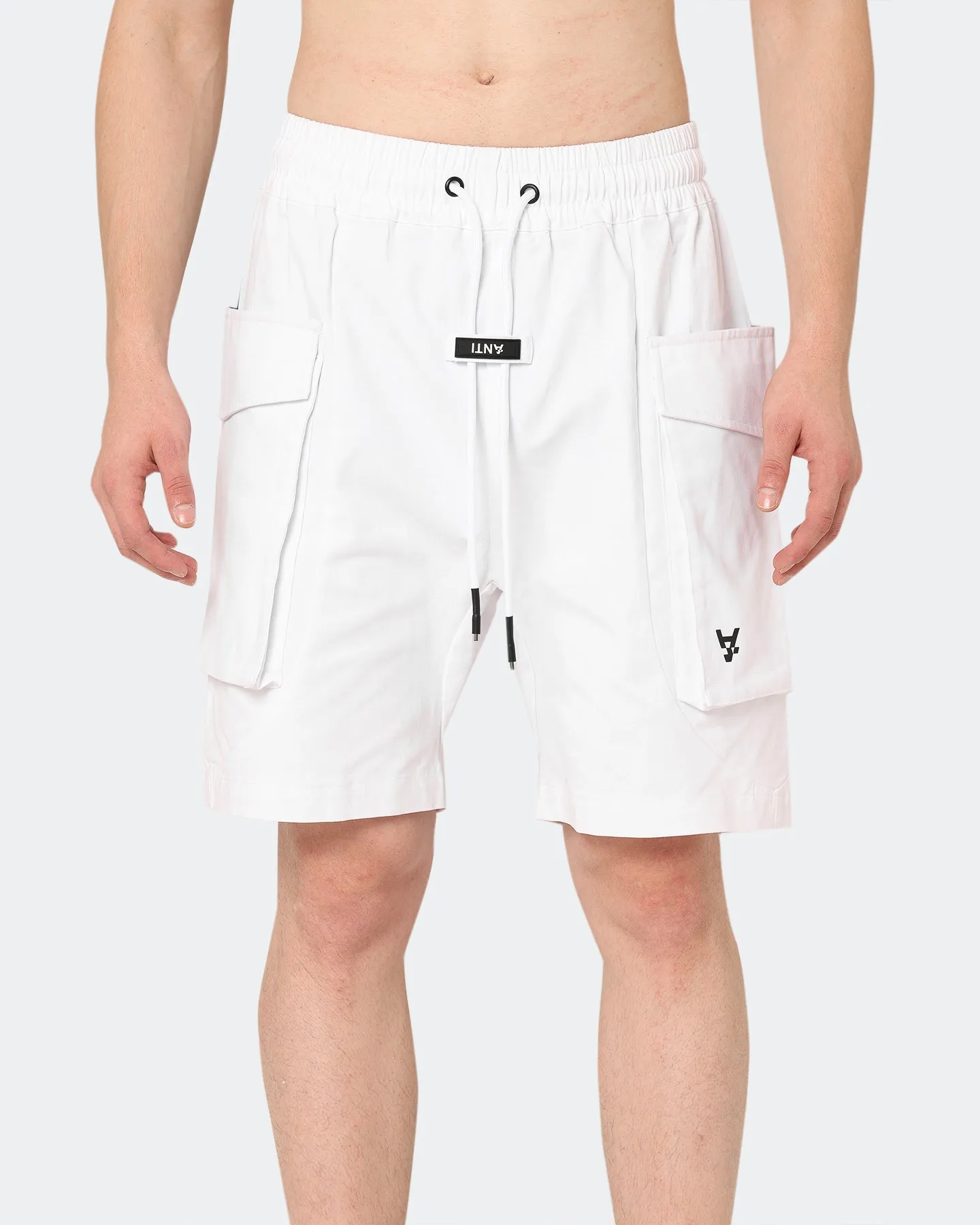 The Anti Order Cleon Cargo Shorts White