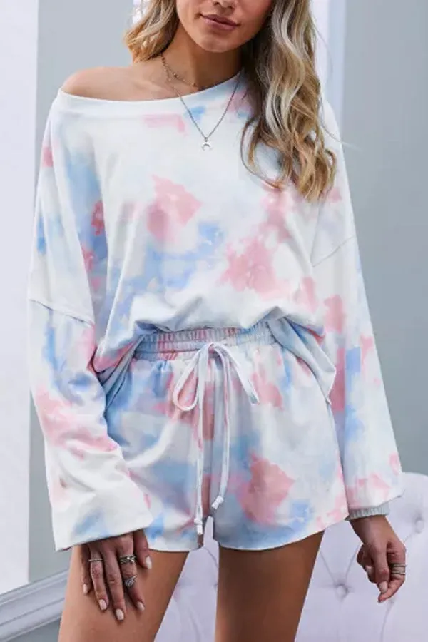 Tie dye Lounge Set - Assorted Colors