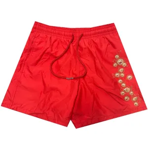 Vilebrequin Red Logo Swim Shorts