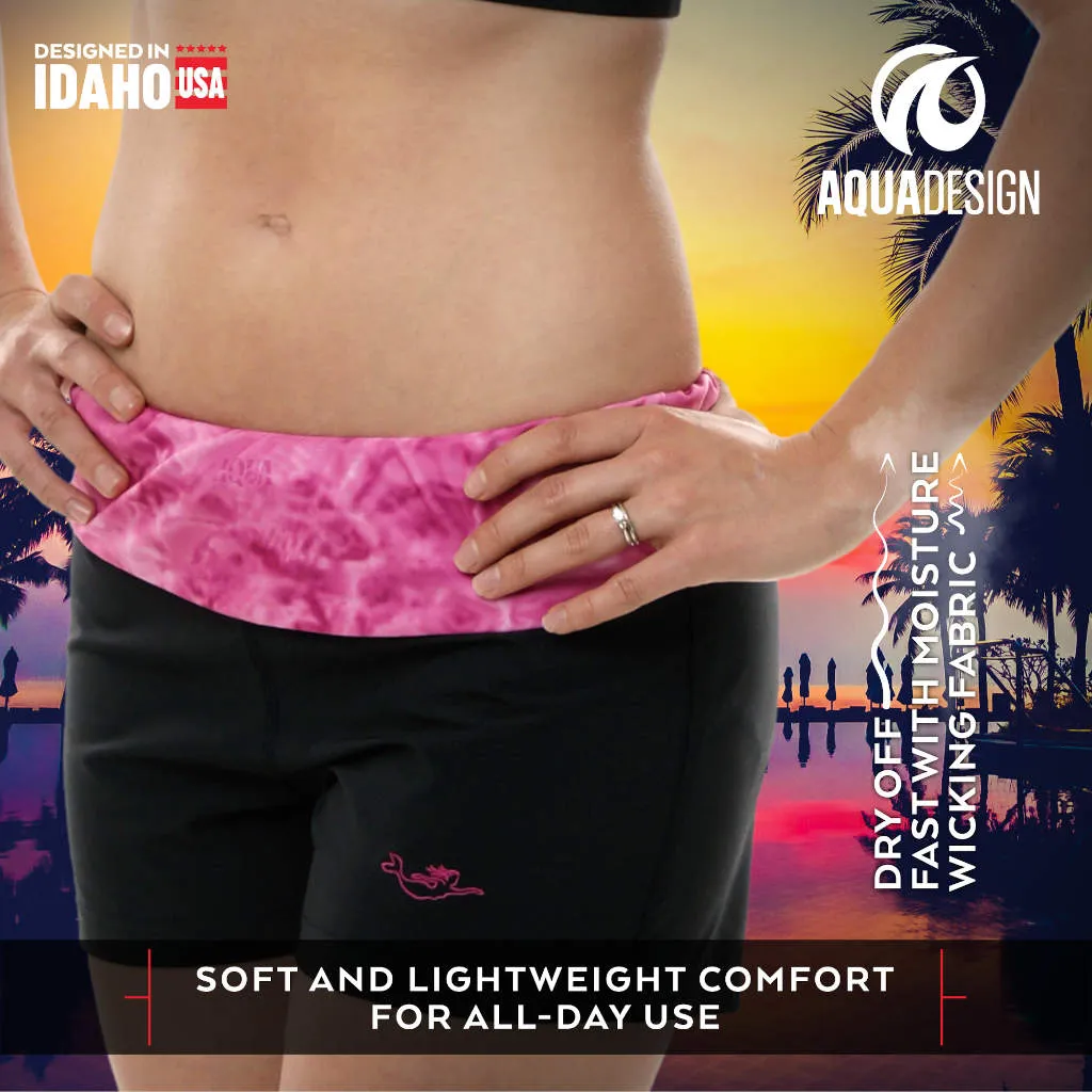Womens Sports Swim Boy Shorts UV Sun Protected | Aqua Design