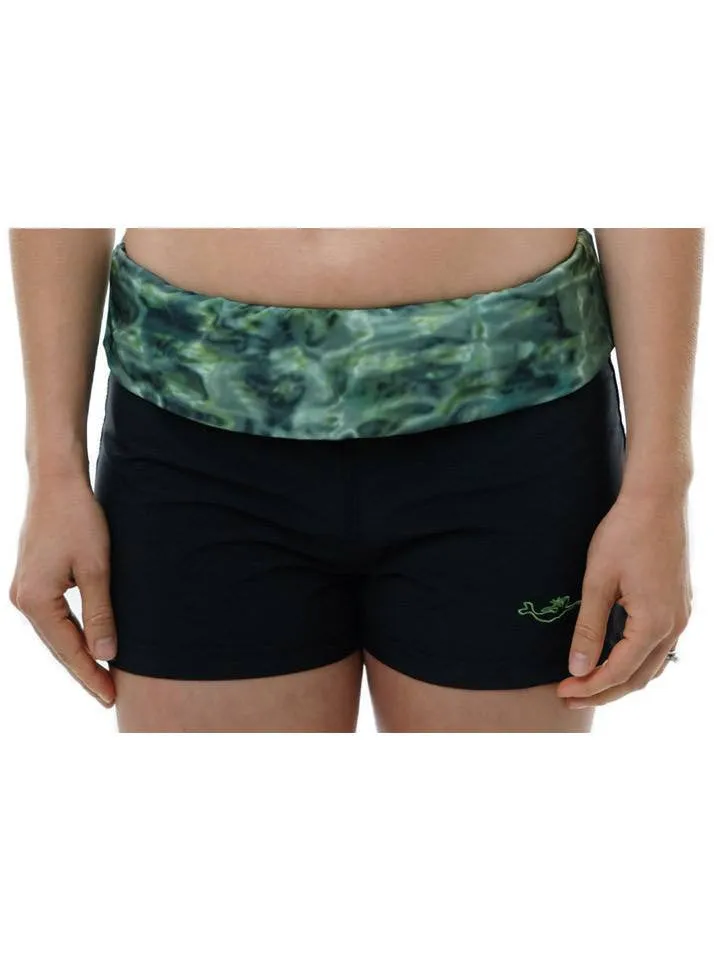Womens Sports Swim Boy Shorts UV Sun Protected | Aqua Design